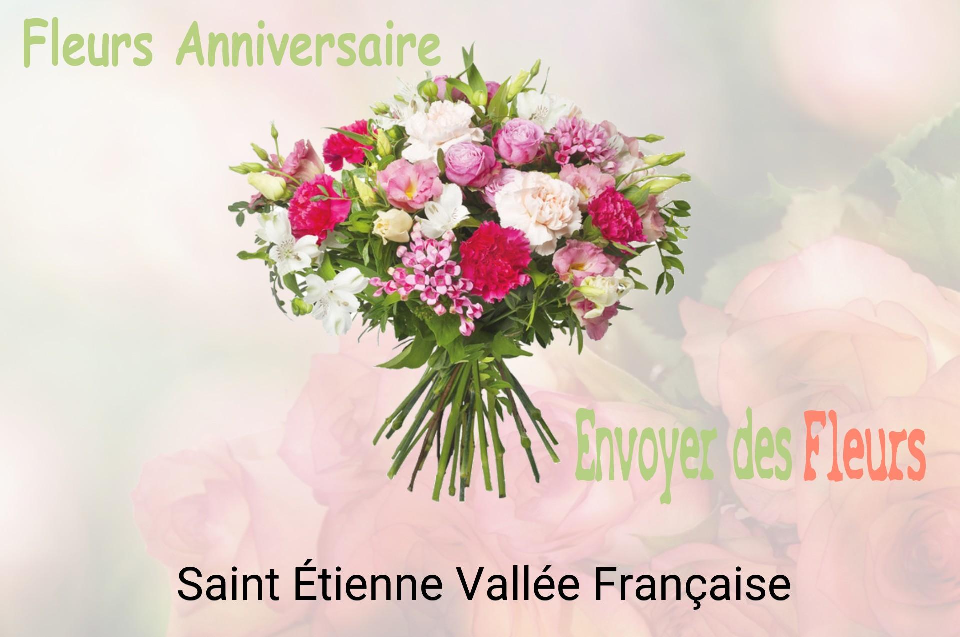 Bouquet de fleurs d’anniversaire livré à Saint-Étienne-Vallée-Française