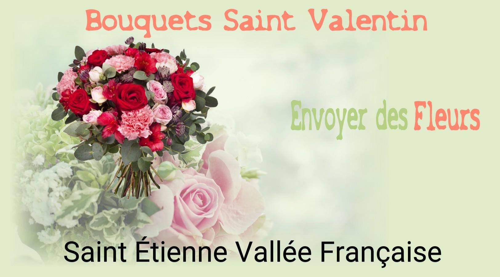 Roses de Saint-Valentin livrées à Saint-Étienne-Vallée-Française